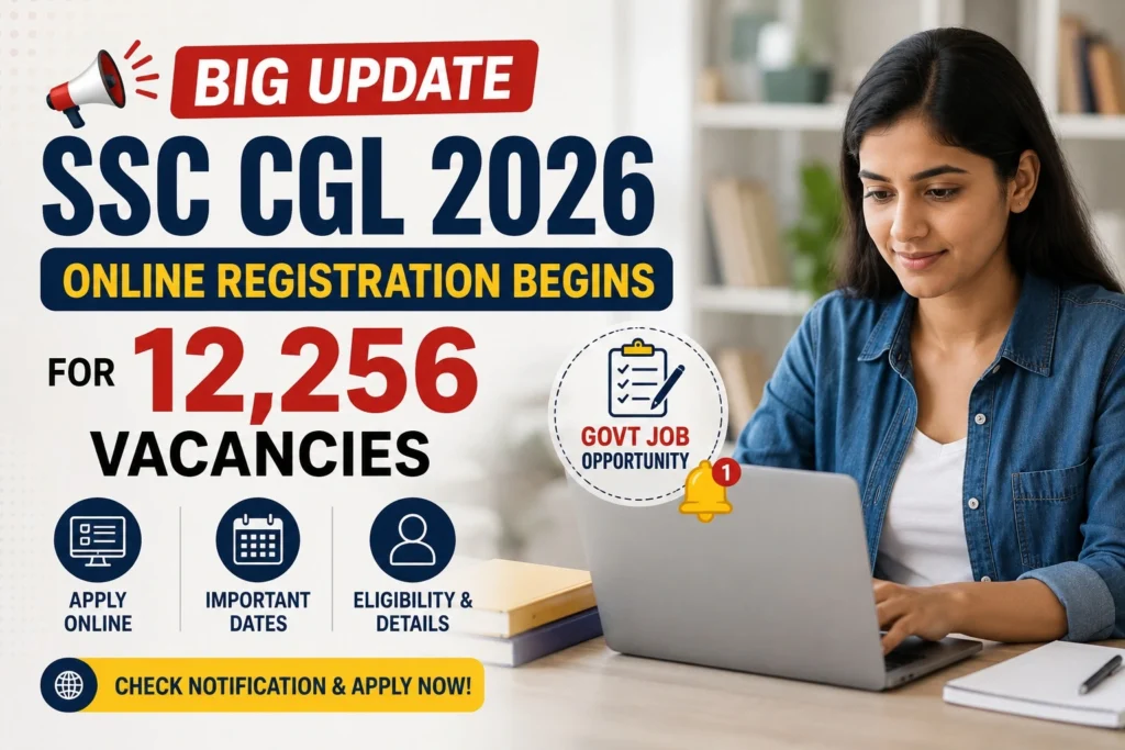 SSC CGL 2026 Online Registration