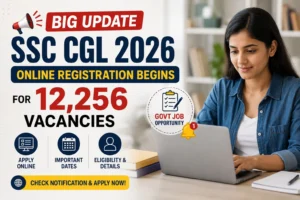 SSC CGL 2026 Online Registration