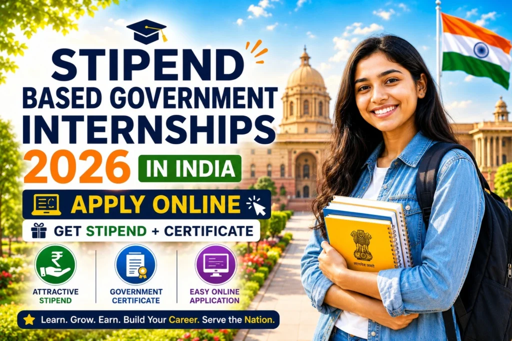 Paid Government Internships 2026