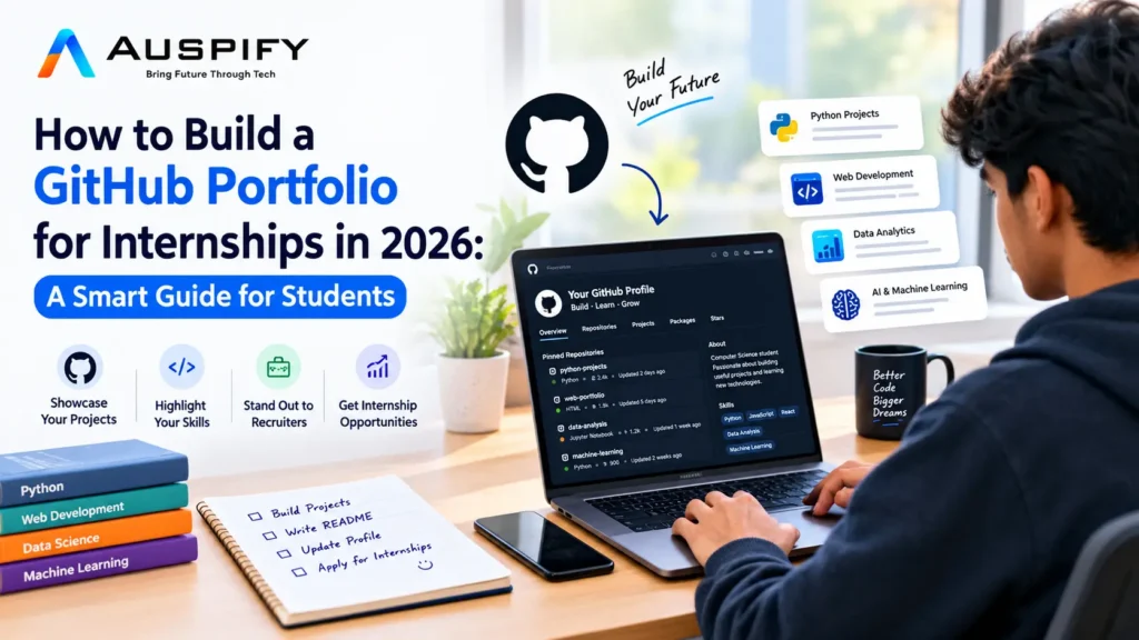GitHub portfolio for internships for students